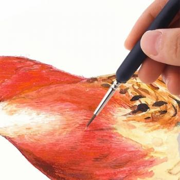 Cheap 11pcs Fine Tip Details Artist Paint Brush Set Oil Watercolour Painting Acrylic Craft Art Paintbrush Pen Brush
