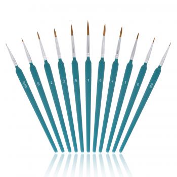 New Product Hot Selling Liner Drawing Paint Tools Weasel Hair Liner Art Nail Brush Set