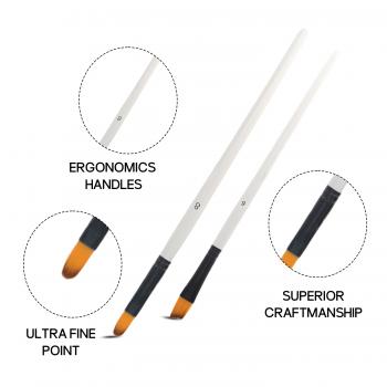 New Professional Customized Private Logo Art Painting Supplies Artist Kids Art Paint Brush Set