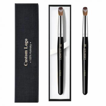 New Product Real Acrylic Brush Pure Kolinsky Germany Flat 100% Nail Brushes Kolinsky Acrylic Size 14 #16 #18 #20 #22