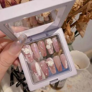 Wholesale Fashion Decoration Packaging Design Artificial Fingernails Handmade Acrylic Press On Nails