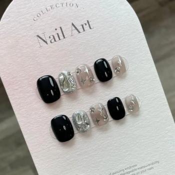 Wholesale Fashion Decoration Packaging Design Artificial Fingernails Handmade Acrylic Press On Nails