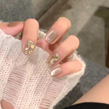 Hot selling Popular Design French cat's eye False Nail Beauty nail press-on nails For Sale