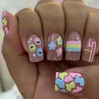 New Product Arriving OEM Ballerina French Press On Nails 24Pcs Artificial Fingernails Art For Women