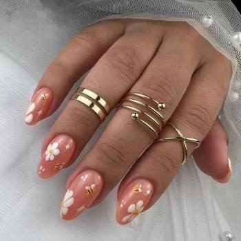 New Product Arriving OEM Ballerina French Press On Nails 24Pcs Artificial Fingernails Art For Women