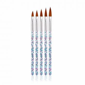 Factory wholesale custom logo high quality cheap nail art brush set private label