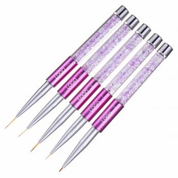 100% pure kolinsky brush custom handle acrylic nail brush for acrylic nails for handmade