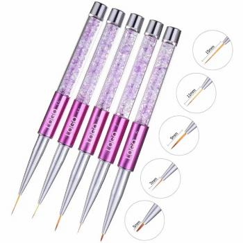 100% pure kolinsky brush custom handle acrylic nail brush for acrylic nails for handmade
