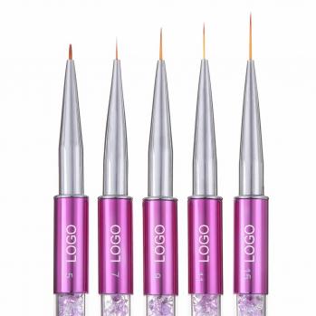 100% pure kolinsky brush custom handle acrylic nail brush for acrylic nails for handmade