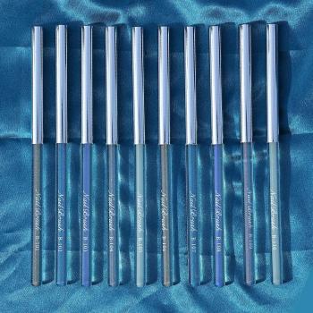 Translucent Crystal Rod Nail Art Brush liner Nail Pen gel polish Painting can be customized logo factory supply Nail brush