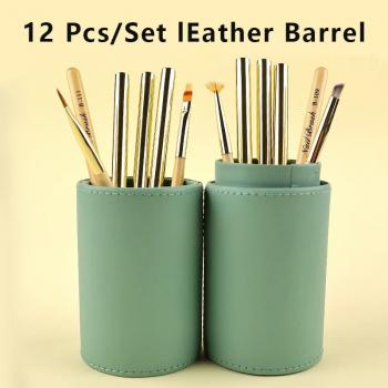 Nail brush set wood holder wholesale customized logo packaging gel brush ombre liner manicurist special brush