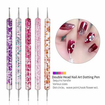 New 28pcs Nail Art Brush Set Color Drawing Line Painting Nail Art Tool Set Nail Brush Set