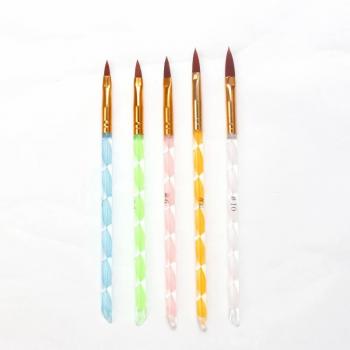 Nail Brush Set Dotting Pen And Nail Art Brush 15pcs 5pcs 3pcs Set Color Gradient Nail Brush Set Holder Factory Wholesale