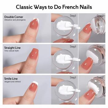 Gel Nail Brush Set, Thin Nail Art Brush Acrylic Nail Dotting Tools for DIY Manicure at Home
