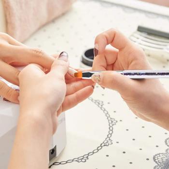 Acrylic nail brush set customized logo dotting pen gel nail brush factory direct wholesale 9pcs