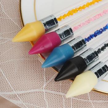 Nail double-headed dotting pen crayon dotting artifact boxed customized logo factory direct wholesale