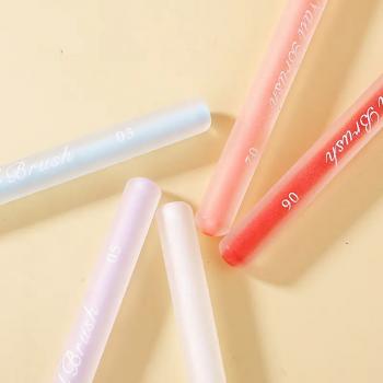 gel brushes nail art set nails brush art line Factory wholesale customizable logo packaging