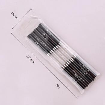 Hot Sale Crystal Superior Quality Customized Acrylic Brush Holder Double Head Painting Nail Art Brush For Nail Tools