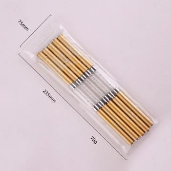Hot Sale Crystal Superior Quality Customized Acrylic Brush Holder Double Head Painting Nail Art Brush For Nail Tools