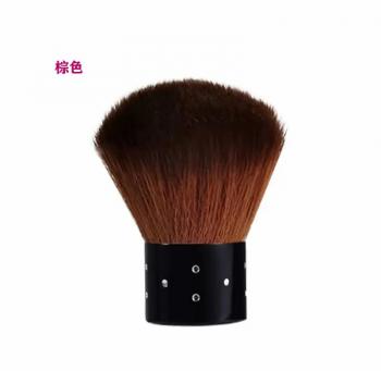 2024 Hot Sale Nail Soft Nylon Brush Dust Cleaning Brush Multiple Color Acrylic Glitter Powder Cleaner Brush