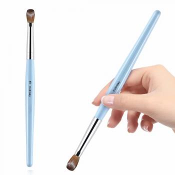 100% Kolinsky Brush Pair Nails Acrylic Handle Brush Germany For Nail Brush Package