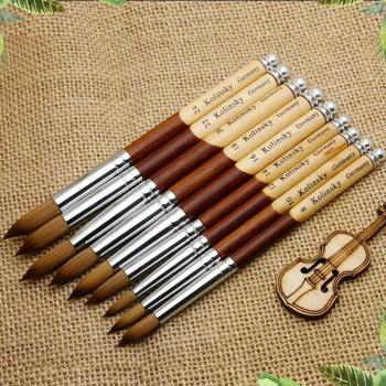 Acrylic Nail Brush 100% Kolinsky Manicure Salon Tools Kolinsky Acrylic Nail Brush Pure