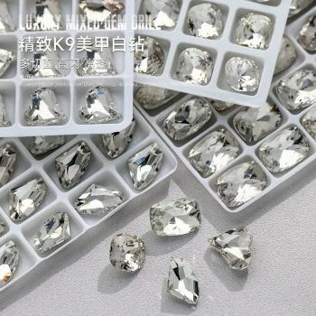 Net celebrity flash nail accessories broken drill reflective drill new crystal drill powder diamond love accessories wholesale