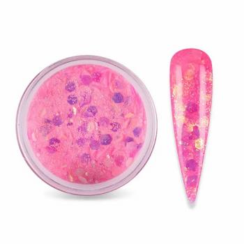 21 Colors 2 In 1 Acrylic Polymer Glitter Powder 1 OZ/Bottle Packaged Nail Art Acrylic Carving +Extension Powder FOZ165