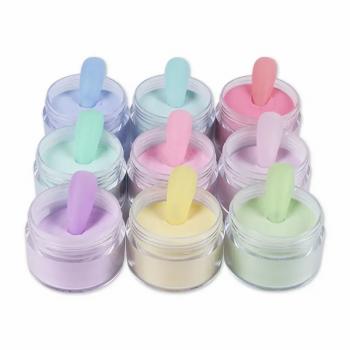 New Product 15g bottle of colorful nail carving powder Acrylic powder