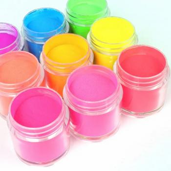 New 3 in 1 Professional Full Set Acrylic Powder Crystal Clear Acrylic Powders Private Label White Acrylic Powder Set 4oz
