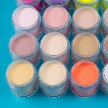 New Product Glitter Acrylic Powder Vendors Bulk Private Label Custom Nude Nail Acrylic Powders Wholesale Cover Pink 1oz/2oz/4oz