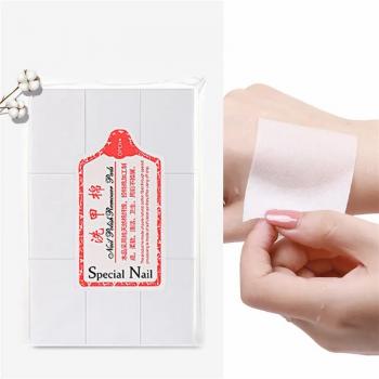 550pcs Nail Polish Remover Nail Clean Wipes Cotton Towel Bath Manicure Gel Lint Free Wipes Cotton Napkins