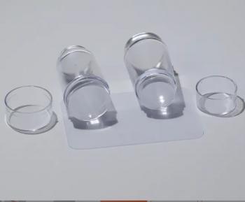 hot selling manufacturer transparent silicone color nail at stamp nail printer for professional nail art beauty