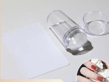 hot selling manufacturer transparent silicone color nail at stamp nail printer for professional nail art beauty