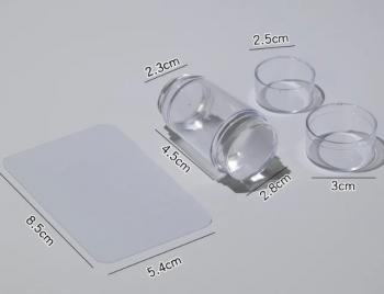 hot selling manufacturer transparent silicone color nail at stamp nail printer for professional nail art beauty