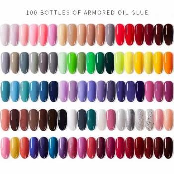 Gel Nail Polish bott Kit with Gift Box Soak Off UV Gel Polish Set Free Sample Professional Salon Nails Private Label 100 Colors