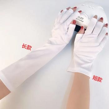 Nail Art Glove UV Protection Glove Anti UV Radiation Protection Gloves Protecter For Nail Art Gel UV LED Lamp Tool