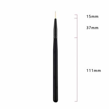 Fine liner nail art brush nails art brush powder nail art brush design liner set 3d