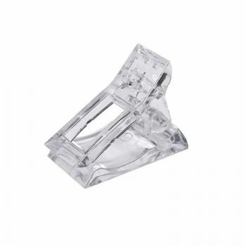New Nail Art Supplies Gel Quick Building Nail Tips Clip Clear False Dual Nail Extension Form Clip