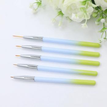 New product nail art pen brush professional grade gradient color liner nail brush set