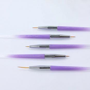 New product nail art pen brush professional grade gradient color liner nail brush set