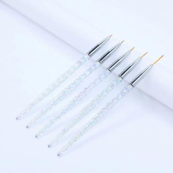 Factory direct nail art pen brush professional grade liner nail brush set