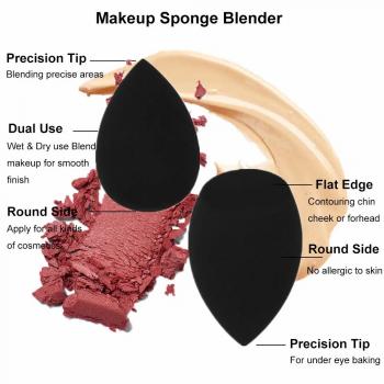 Wholesale Soft Custom Face Latex Free Makeup Sponge Beauty Puff Sponge Private Label