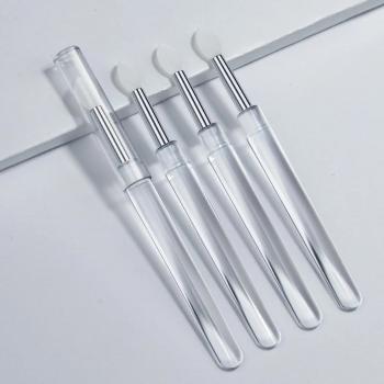 New Product Reusable Universal Magic Mirror Powder Stick Nail Silicone Makeup Brush Llip Brush