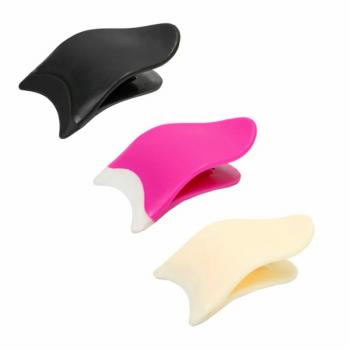 New Professional Soft Rubber False Eyelashes Curler Applicator Forceps Mini Lash Curler Tweezer Eyelash Curler Tool