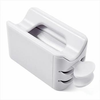 Nail Powder Collection Box Nail Art Dip Powder Glitter Saver Catcher Nail Dip Powder Recycling Tray System With Scoop