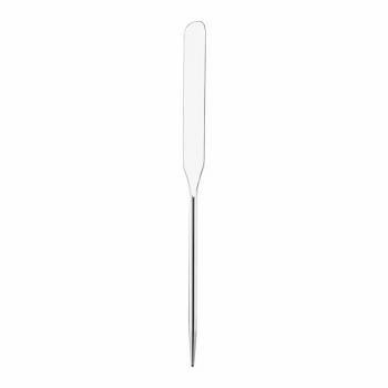 New Professional Stainless Steel Makeup Spatula Tool Beauty Salon Matel Makeup Foundation Mixing Spatula