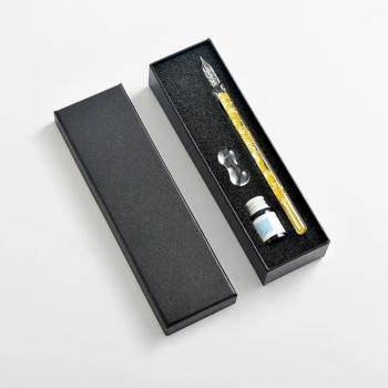 Private Label Calligraphy Glass Dip Pen Set for Art Writing Drawing Signatures
