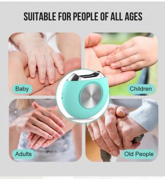 2024 new arrival nail supplies Smart electric manicure equipment electric nail clippers baby pedicure nail cutter