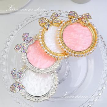 Wholesale Nail Art Painting Mixed Color Ring Palette Makeup Plate Nail Polish Color Mixing Resin Nail Art Palette